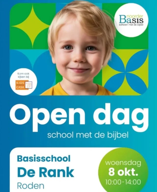 Komende woensdag hebben wij een Open Dag!Van harte welkom! En voor ouders die al bekend zijn met onze school; heel fijn wanneer jullie dit bericht willen delen 😊.