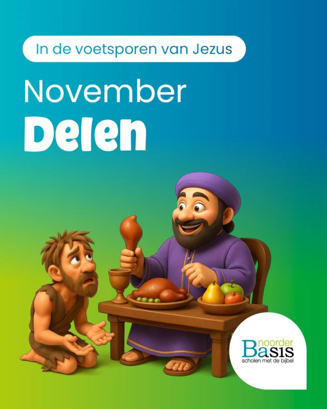 'Het is een feest om te geven!'Dit lied zongen we ook samen bij onze maandopening vorige week. We hoorden hoe we van God ook leren hoe we met elkaar kunnen delen, ook al kan dat soms best lastig zijn..Fijn om zo samen de nieuwe maand weer te kunnen beginnen!